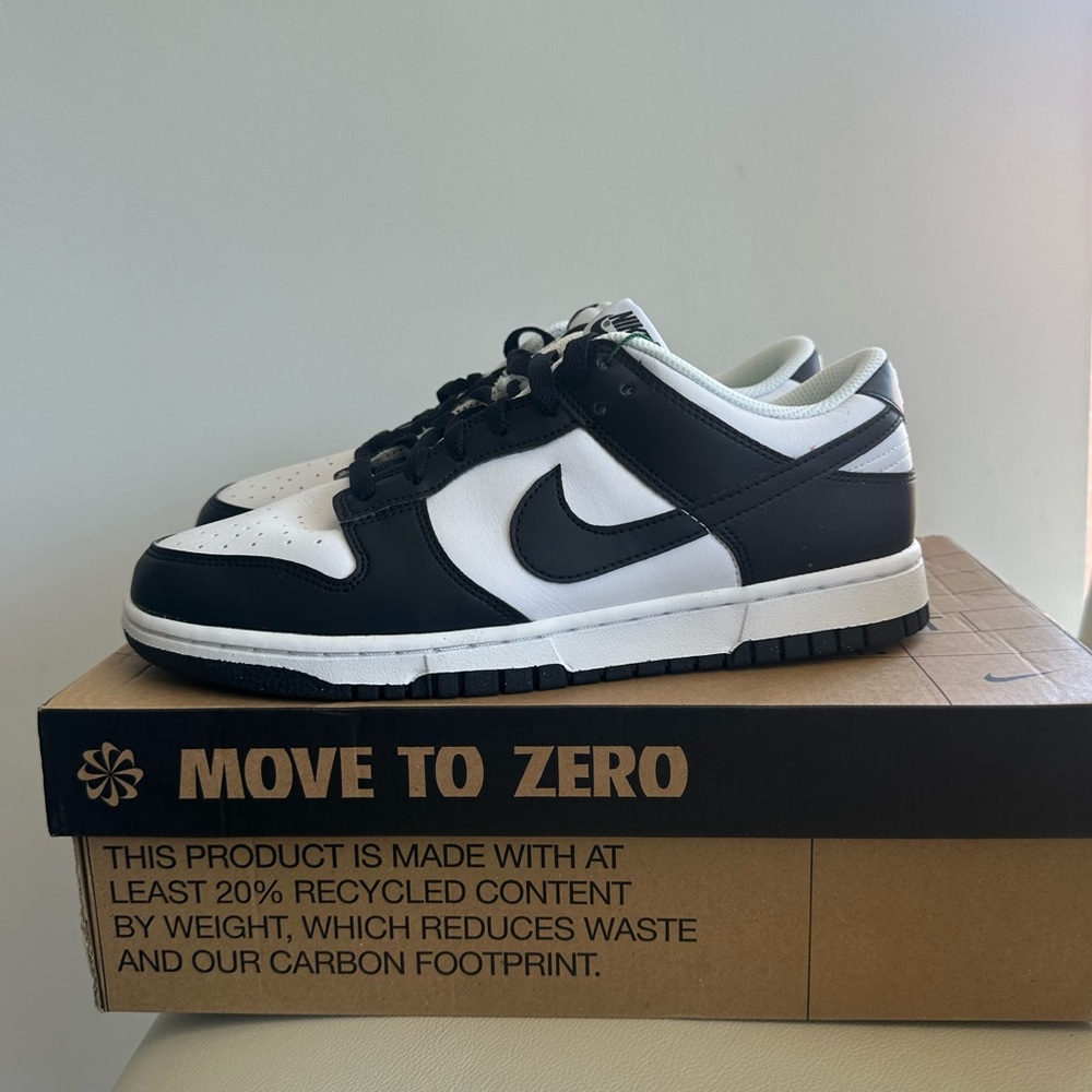 Nike Dunk Low Next Nature White Black Panda Womens